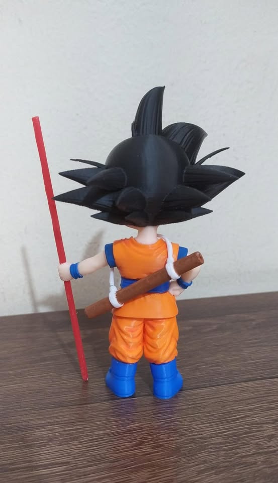 Figura de Goku Daima Impreso 3D (altura 15cm) - Image 3