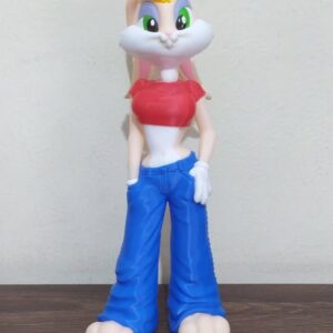 Figura de Lola Bunny Urbana Impresa 3D (altura 28cm)
