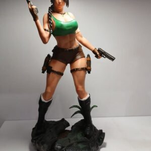 Figura de Lara Croft Impreso en 3D (altura 36cm)