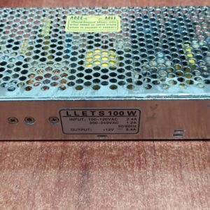 Fuente de Poder LLETS 100W 12V 8.4A Seminueva Ideal para Tiras LED y Electrónica DIY