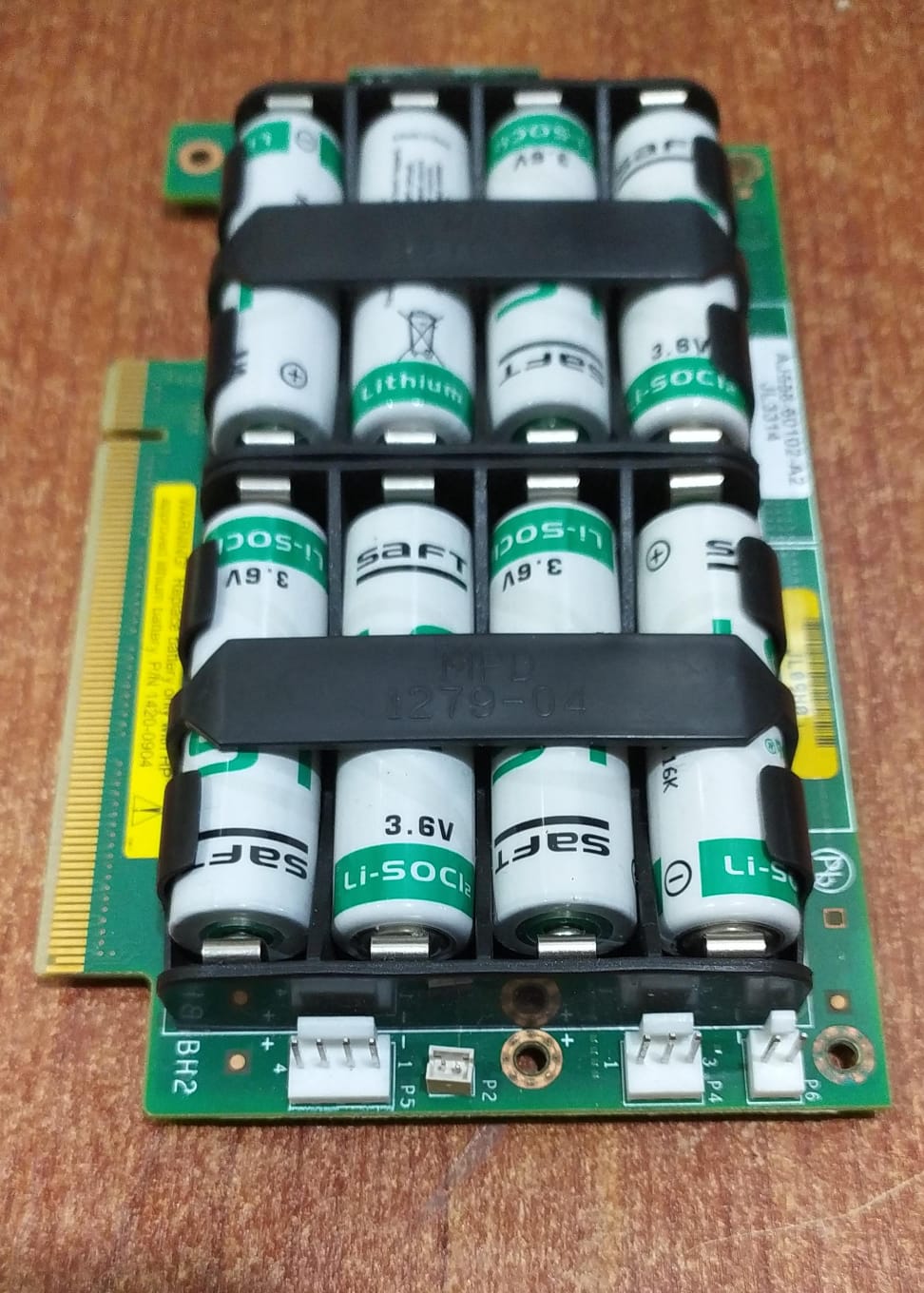 Módulo de Baterías HP AJ558-80102 Litio SAFT 3.6V (8 Celdas) Para Smart Array RAID