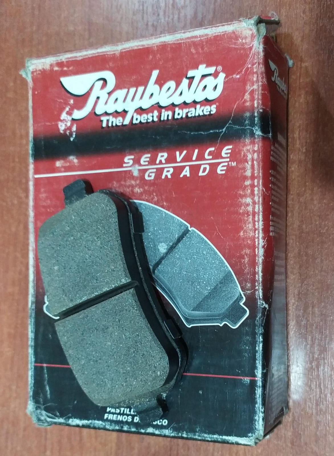 Kit de Pastillas de Freno Raybestos BPI312FF Service Grade para Renault Duster 1.6