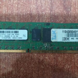 Memoria ECC Registered Micron MT18JSF25672PDZ‑1G4F1AB 2 GB DDR3‑1333 PC3‑10600R para Servidor
