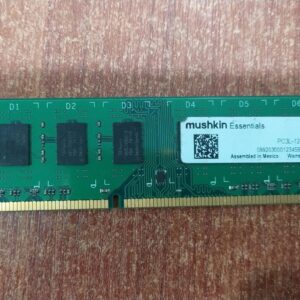 Memoria RAM Mushkin 4 GB PC3L‑12800 1600 MHz CL11 1.3 V (Modelo 992030) – Seminueva