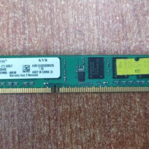 Memoria RAM Kingston KVR1333D3S8N9/2G 2GB DDR3 1333MHz 1.5V Seminueva Compatible Escritorio