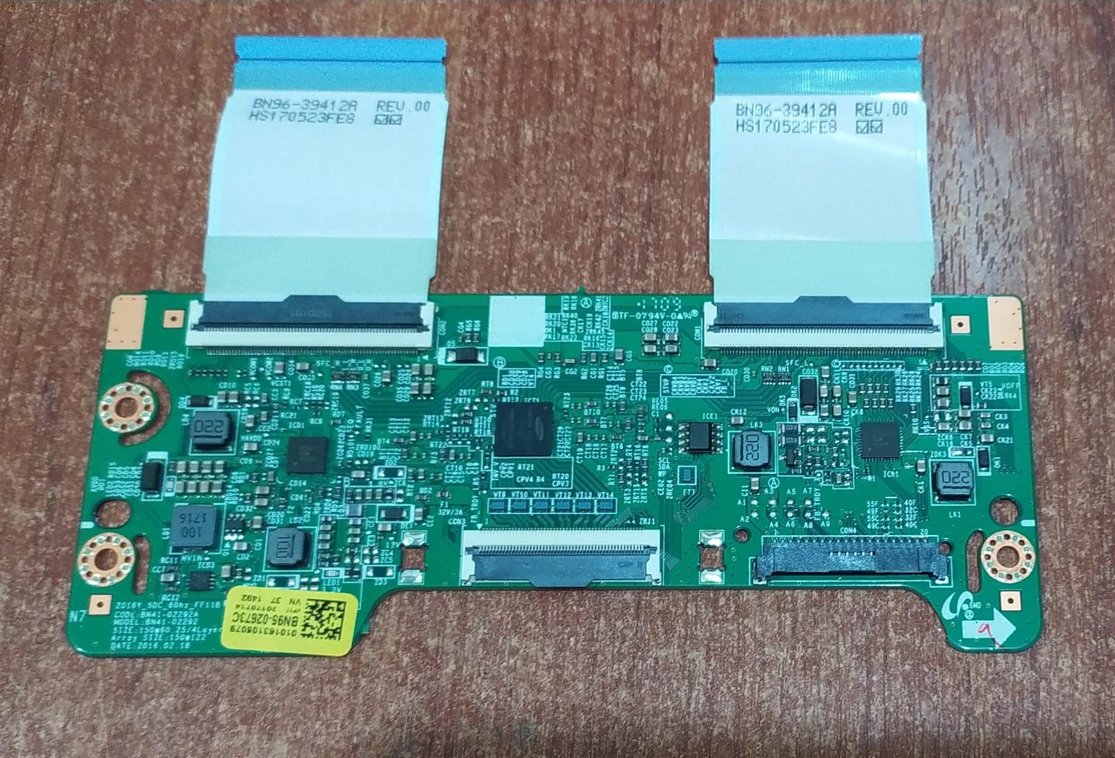 Placa T‑Con Samsung BN41‑02292A/B (Seminueva) Compatible UN32J5205AF UA32M5570 UE40K6000 - Image 2