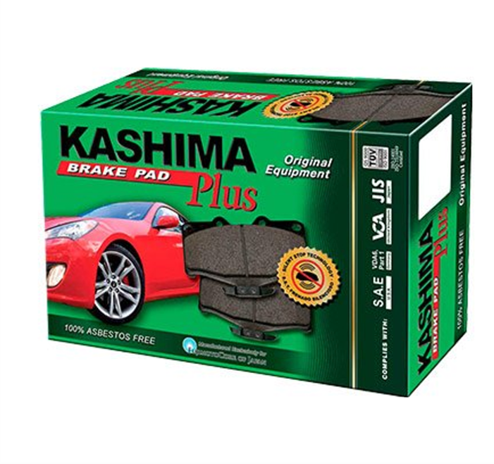 Pastillas de Freno PLUS Kashima D1060JD00A – 100% Libre de Asbesto – (Nissan Qashqai J10)