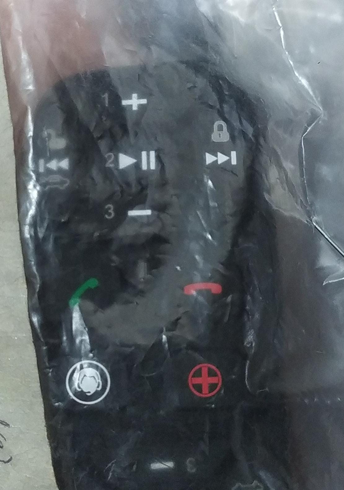 Botonera de Goma ChevyStar 9 botones – Repuesto nuevo para alarma multimedia Chevrolet - Image 3