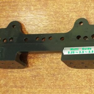 Adaptador Caddy BR Multi Guide 5.25⇄3.5⇄2.5 para gabinetes PC