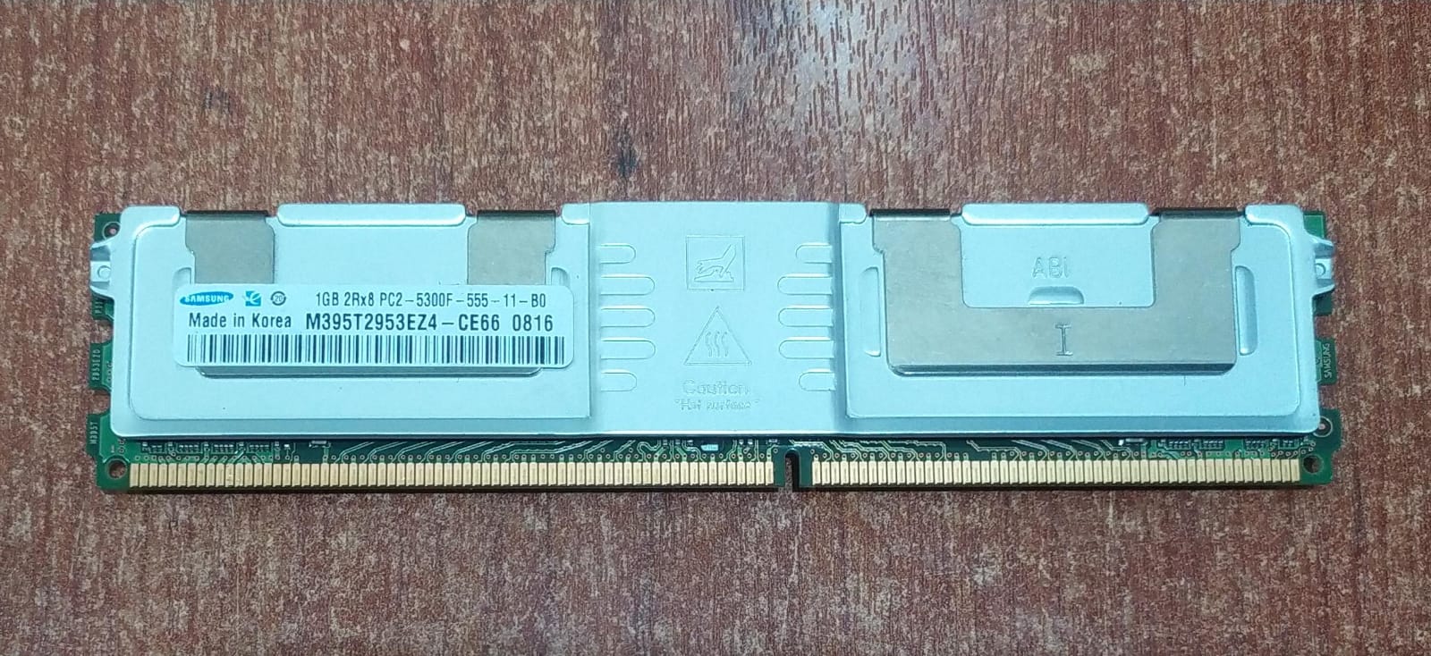 Memoria RAM Samsung M395T2953EZ4-CE66 1GB DDR2-667 ECC FB-DIMM Para Servidores HP Dell IBM