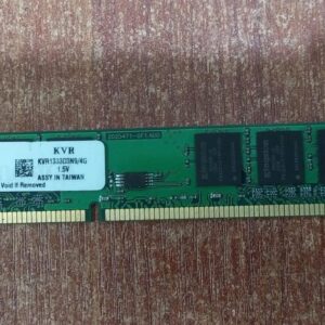 Memoria RAM Kingston KVR1333D3N9‑4G 4 GB DDR3‑1333 MHz CL9 UDIMM – Compatible PC / Desktop