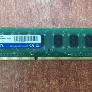 Memoria RAM ADATA AD3U1600W8G11‑S DDR3 1600 MHz 8 GB U‑DIMM – Seminueva