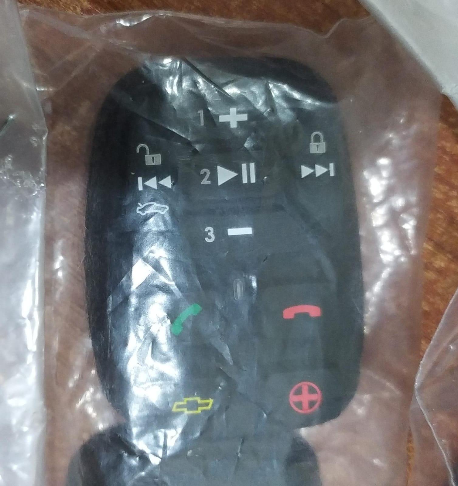 Botonera de Goma ChevyStar 9 botones – Repuesto nuevo para alarma multimedia Chevrolet - Image 2