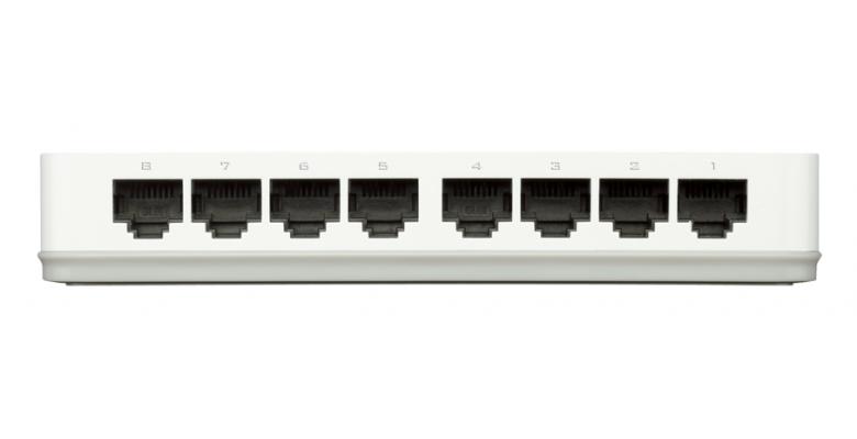 Switch de Red D-Link DES-1008A 8 Puertos 10/100 Mbps Blanco - Image 4
