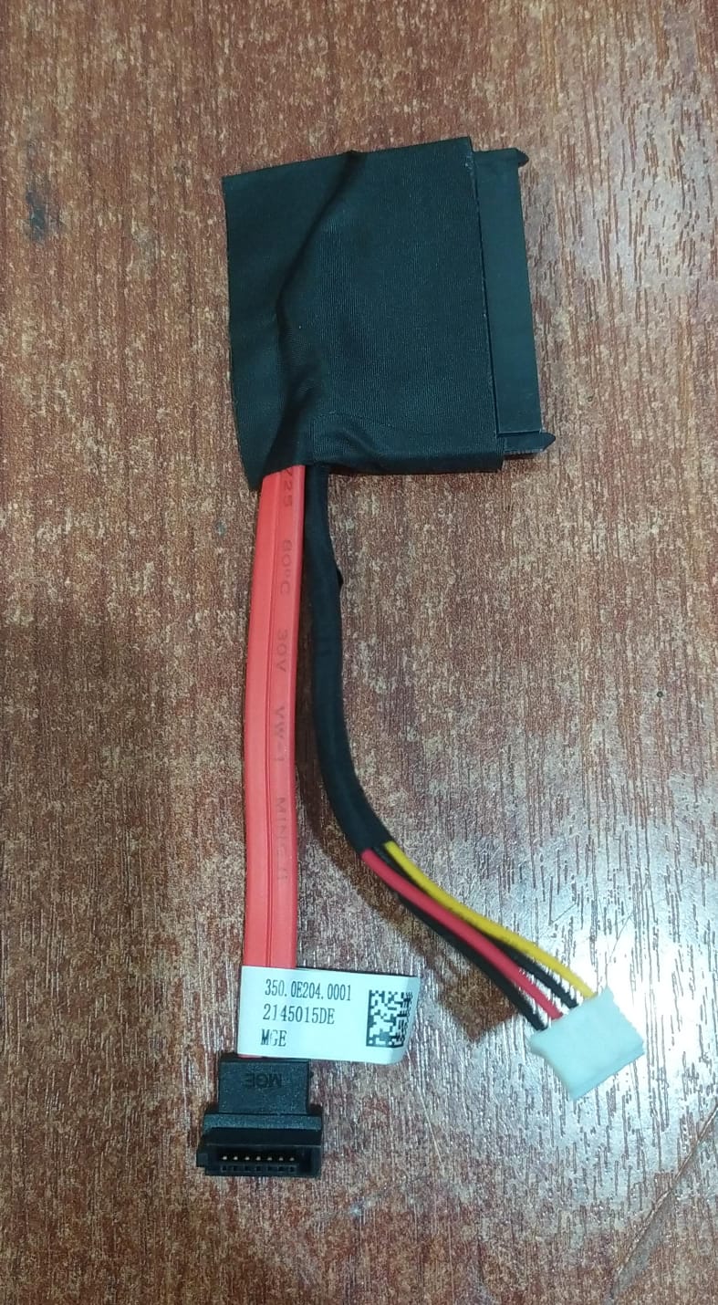 Adaptador Cable SATA 4‑pin laptop a SATA HDD/SSD 2.5″ – original OEM MGE (350.0E204.0001)