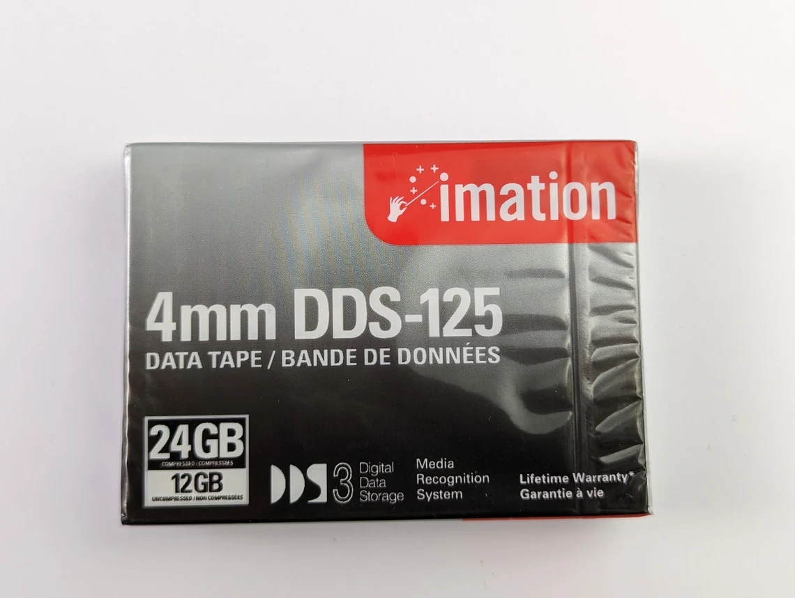 Cinta de Datos 4 mm Imation DDS-150 40 GB / 20 GB (MRS) | Compatible DDS-4 / DAT72