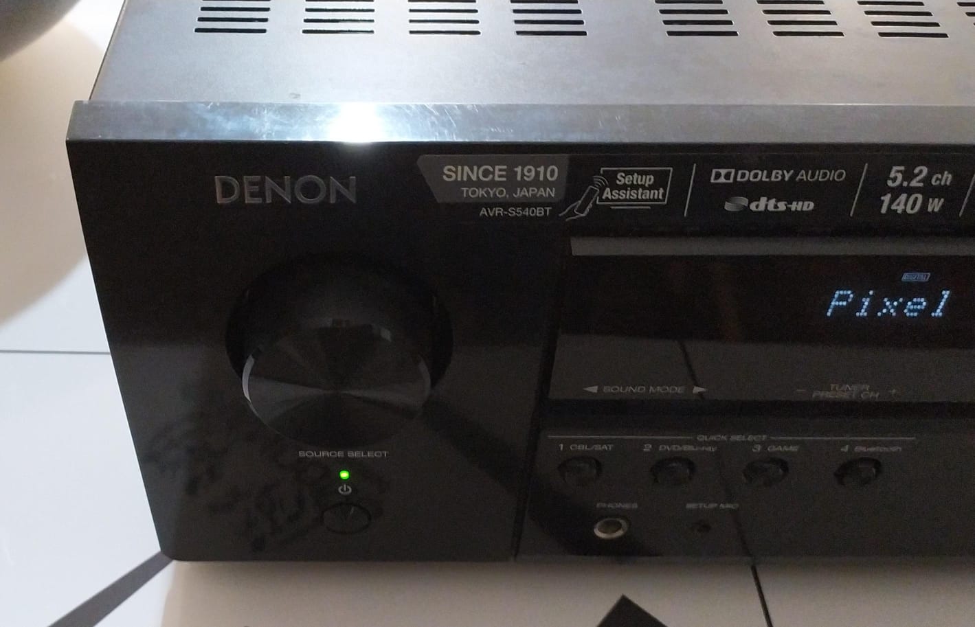 (AMPLIFICADOR AV) Denon AVR-S540BT (5.2 canales, Bluetooth, 4K Pass-Through) Ideal cine en casa - Image 3