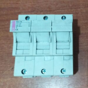 Porta-fusibles ETI VLC 14 3P 50 A 690 V para fusibles cilíndricos 14×51