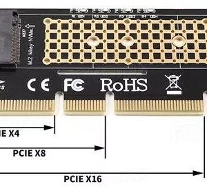Tarjeta de expansión PCIE NVME m.2 SSD a PCIE X16