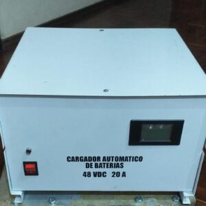 Cargador Automático de Baterías Imetrilec 48V 20A Inteligente CC/CV – para Bancos de Baterías Estacionarias