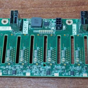 Backplane HP 8‑Bay SAS/SATA 2.5" (832305‑001) para ProLiant DL380 Gen9 – Seminuevo