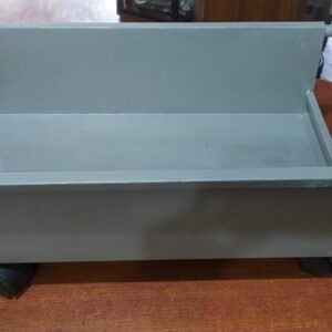 Carrito Torre PC Genérico Universal Gris Acero Móvil para Torres ATX y Micro-ATX