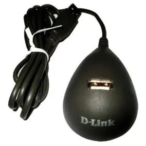 Extensión USB 2.0 D‑Link (EXT‑DWA‑110) con base y cable de 1,5 m