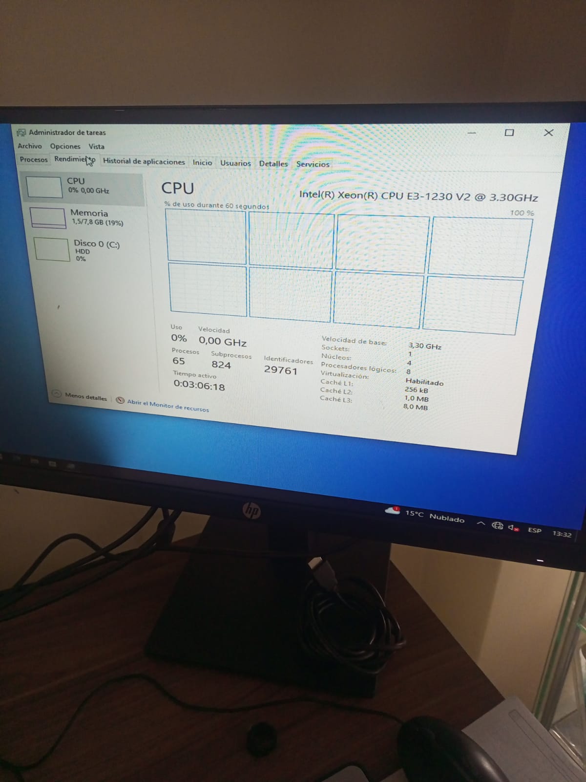 Servidor HP ProLiant DL320e Gen8 Xeon E3‑1230 v2 3.3 GHz 8 GB RAM 500 GB HDD - Image 4