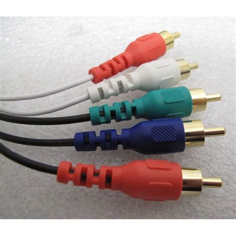 Cable Polycom 2457‑24772‑001 de 3 m – DVI + 2 RCA a 5 RCA – Compatible con HDX7000/8000 - Image 4