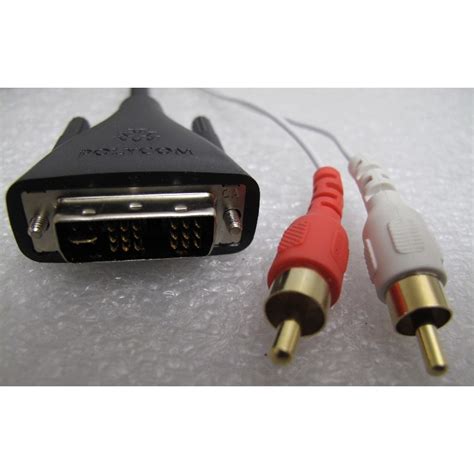 Cable Polycom 2457‑24772‑001 de 3 m – DVI + 2 RCA a 5 RCA – Compatible con HDX7000/8000 - Image 3