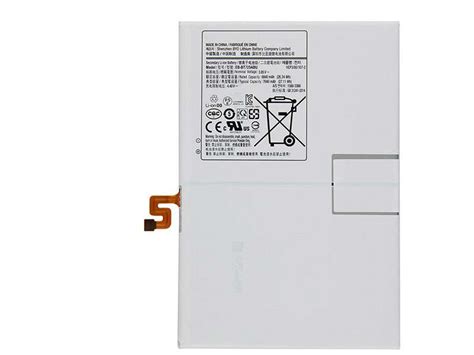 Batería Samsung EB‑BT725ABU (7040 mAh) seminueva sin flex — para Galaxy Tab S5e / S6 / S6 Lite - Image 2