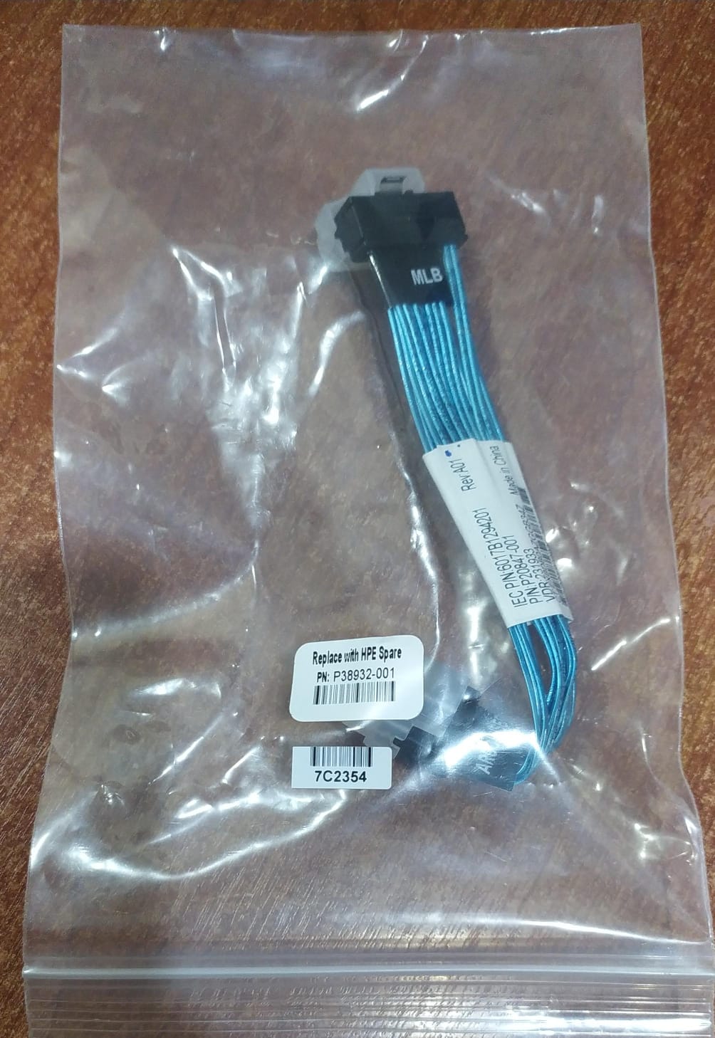 Cable HPE P38932‑001 (P20847‑001) — Intrusion Detection para ProLiant DL345 Gen10 Plus