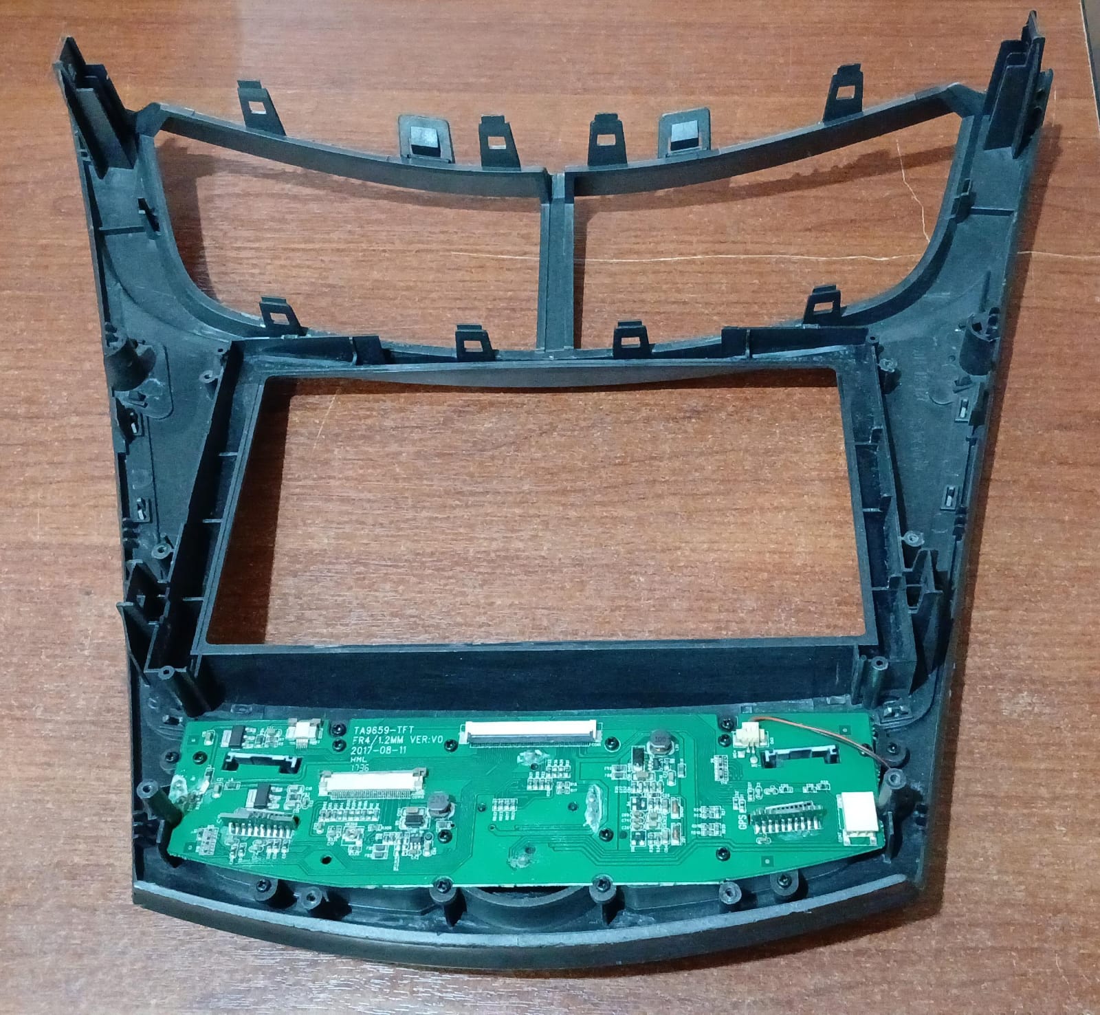 Carcasa Radio TA-9659 Chevrolet Sail 2015–2018 (FR4 1.2mm v0) Sin Pantalla - Image 2