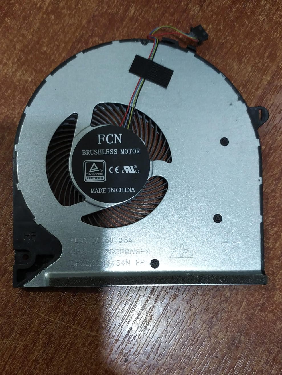 Ventilador CPU HP (DC28000N6F0 | DFS5K12114464N | L52034‑001) – Compatible HP 15‑DU/15‑DW/15s‑DU - Image 4