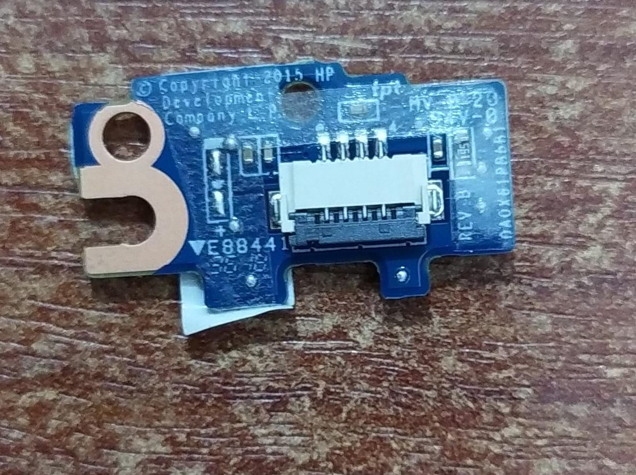 Power Button Board HP ProBook 430 G3 / 440 G3 – Nuevo – DA0X61PB6B0 (826387‑001) - Image 2