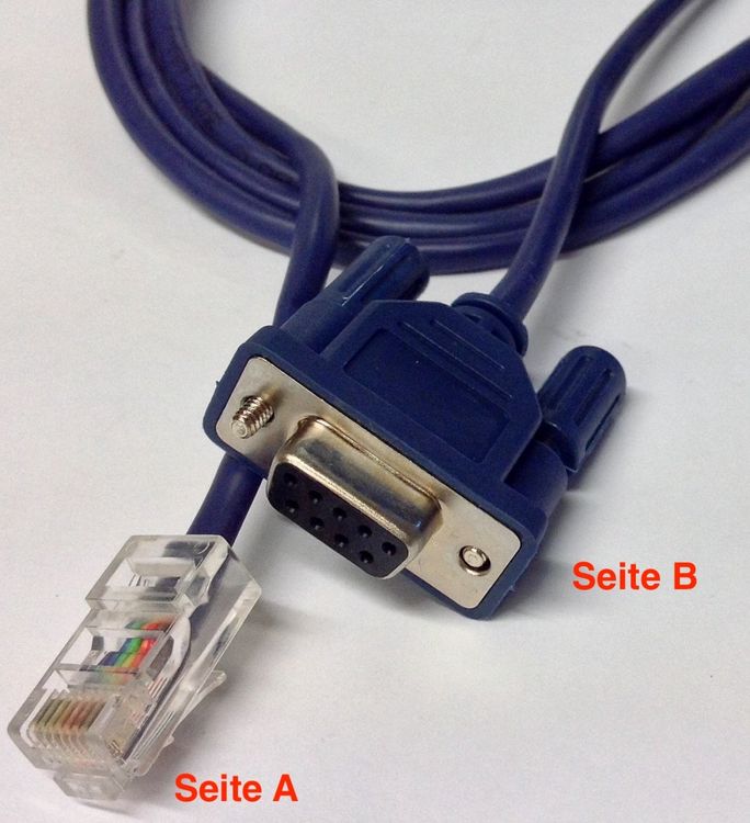 Cable consola HP 5184-6719 (DB-9 hembra – RJ-45, 1.8 m) - Image 2