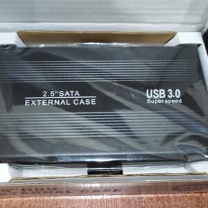 Case (ESTUCHE EXTERNO) USB 3.0 SuperSpeed 2.5″ SATA HDD/SSD CASE (Plug‑and‑Play)