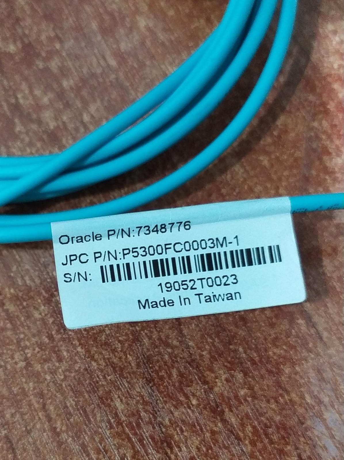 Cable Mini SAS HD AOC JPC P5300FC0003M‑1 3M 12Gbps OM3 (Oracle P7348776) Para SAS 3.0 - Image 4