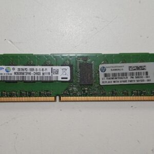 Memoria RAM DDR3 Samsung M393B5673FH0‑CH9Q5 2 GB 2Rx8 PC3‑10600R ECC Registrada (seminueva)