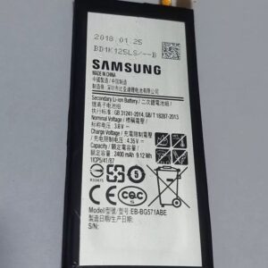Batería Samsung EB‑BG571ABE (2400 mAh) – Seminueva – Sin Flex – Para Repuesto