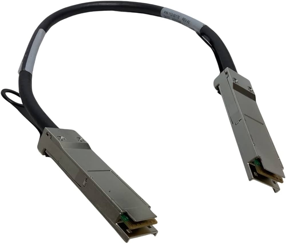 Cable NetApp 112‑00176 (X6557‑R6) QSFP–QSFP SAS 0.5 m – Seminuevo - Image 3