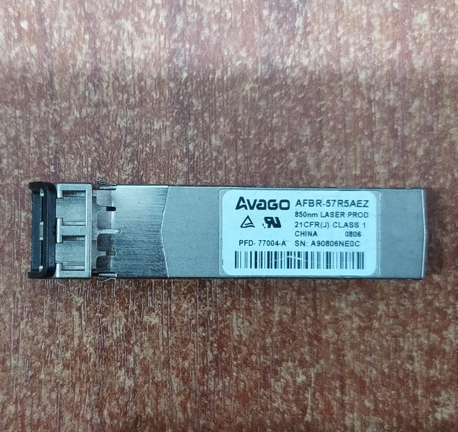 Transceptor óptico AVAGO AFBR‑57R5AEZ 850 nm SFP multi‑rate (seminuevo) - Image 2