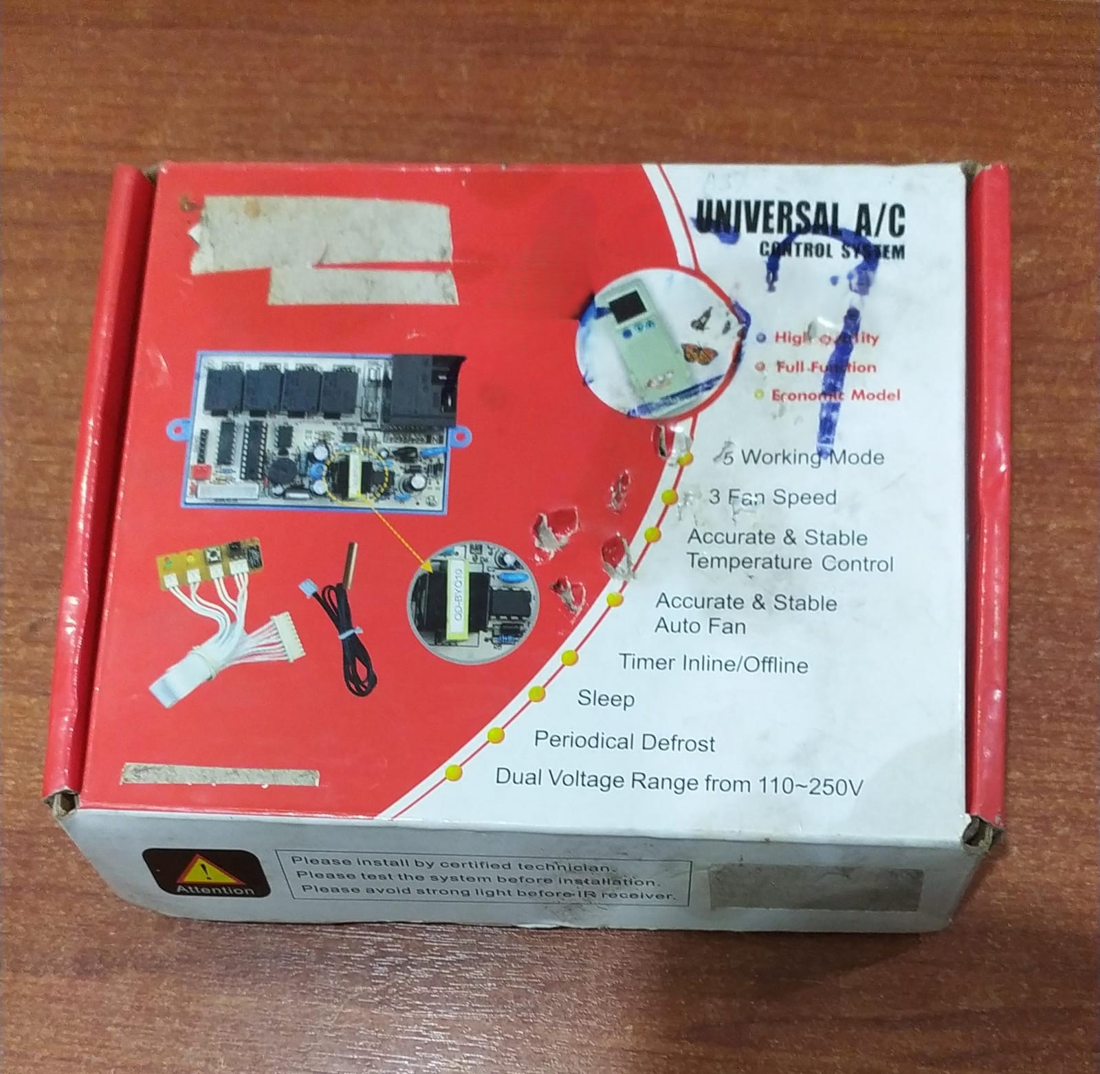 Tarjeta Universal QTH‑999 para Minisplit 110‑220V – Control Remoto Incluido - Image 3