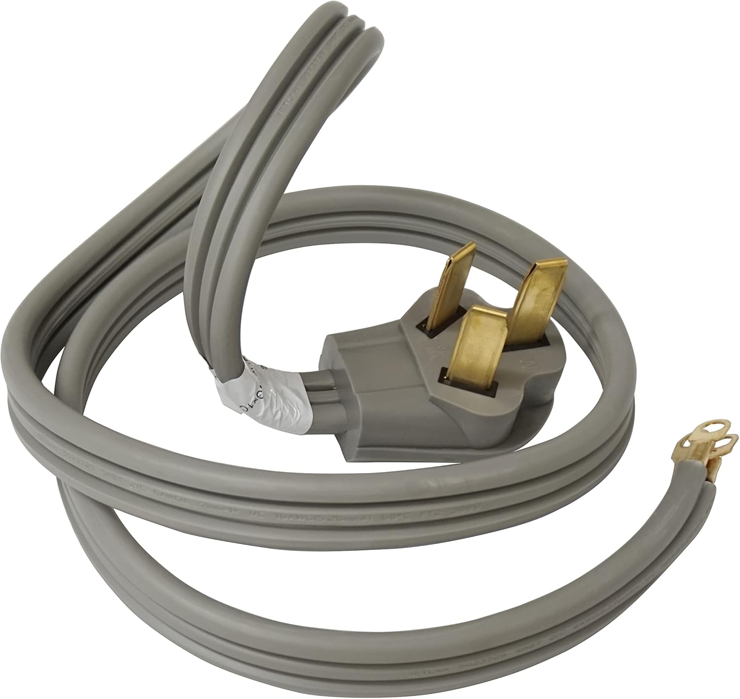 Cable de Alimentación GRECO 3 Hilos con Tierra 40A 250V para Secadora de Ropa