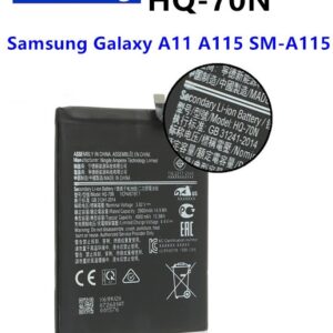 Batería Samsung HQ‑70N Repuesto para Galaxy A11 (seminueva, sin flex)