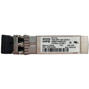 Módulo Transceptor HPE E7Y10A / SPS 793444‑001 — 16 Gb Short Wave SFP+ (SW XCVR‑C)