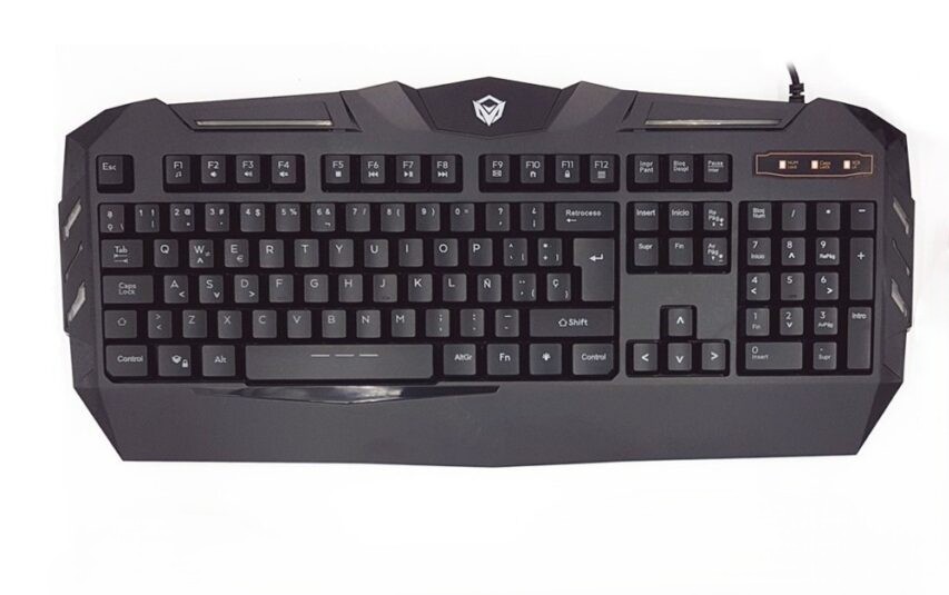 Teclado MeeTion MT‑C500 USB Retroiluminado – Seminuevo, Perfecto Estado