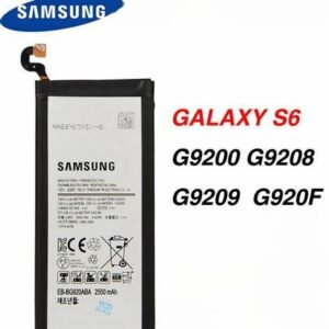 Batería Samsung EB‑BG920ABE seminueva (sin flex) – para repuesto Galaxy S6