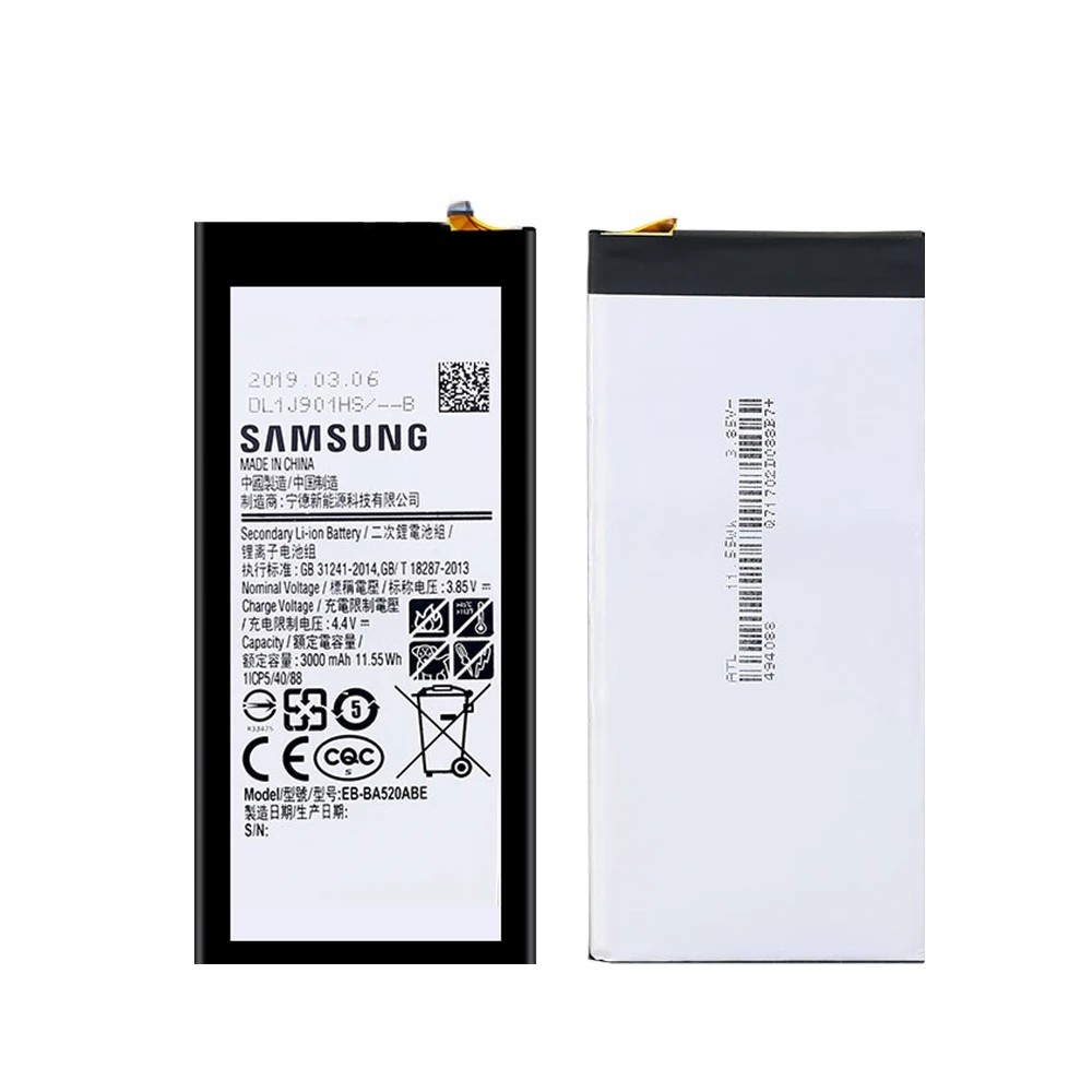 Batería Samsung EB-BA520ABE Seminueva Sin Flex (Para Galaxy A5 2017 SM-A520F) - Image 2