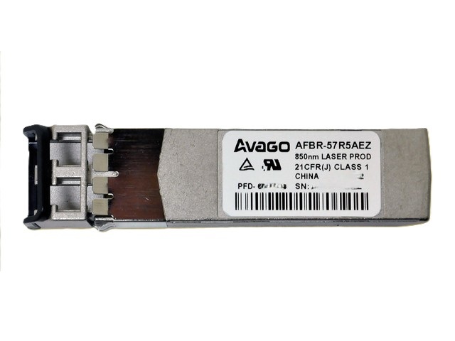 Transceptor óptico AVAGO AFBR‑57R5AEZ 850 nm SFP multi‑rate (seminuevo)